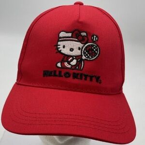 Hello Kitty Red Baseball Cap